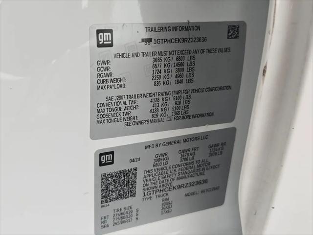 2024 GMC Sierra 1500 2WD Crew Cab Short Box Elevation