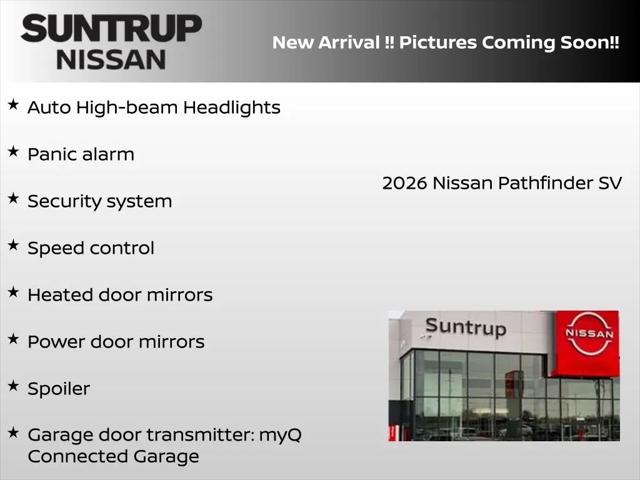 2026 Nissan Pathfinder SV
