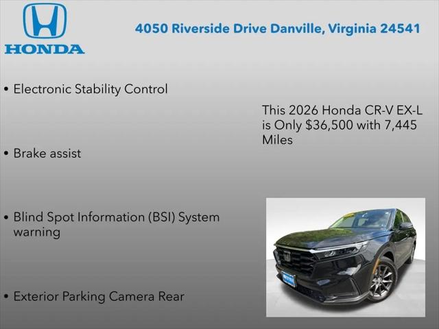 2026 Honda CR-V EX-L AWD