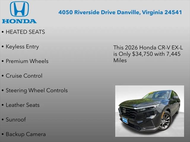 2026 Honda CR-V EX-L AWD