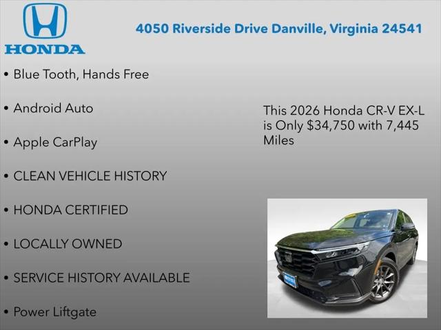 2026 Honda CR-V EX-L AWD