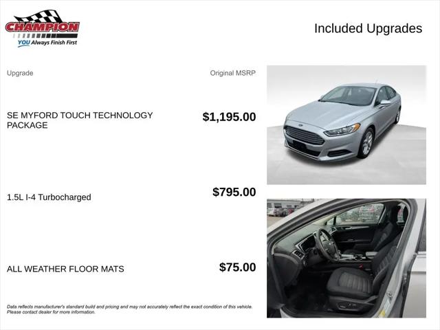 2016 Ford Fusion SE