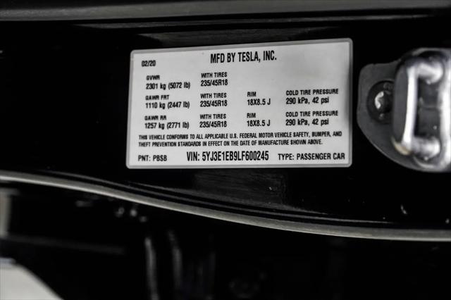 2020 Tesla Model 3 Long Range Dual Motor All-Wheel Drive
