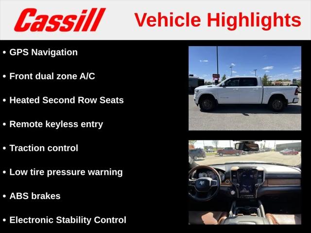 2020 Ram 1500 Laramie Longhorn Crew Cab 4x4 5'7" Box