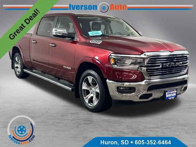 2020 Ram 1500 Laramie Crew Cab 4x4 6'4" Box for sale in Huron, SD