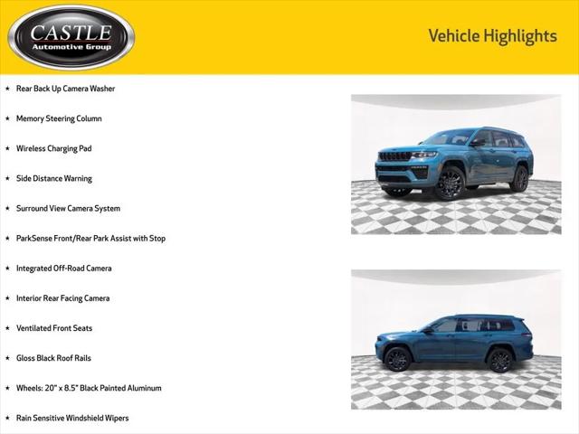 2026 Jeep Grand Cherokee L Limited Reserve