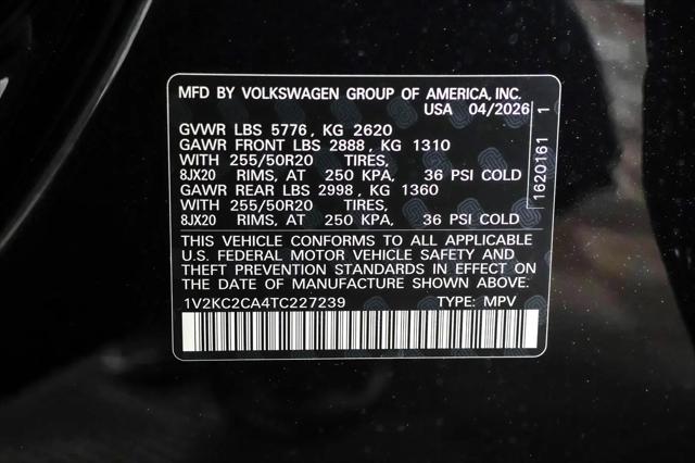 2026 Volkswagen Atlas Cross Sport SE with Technology
