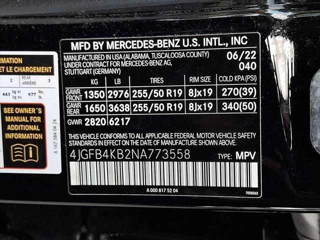 2022 Mercedes-Benz GLE GLE 350 4MATIC