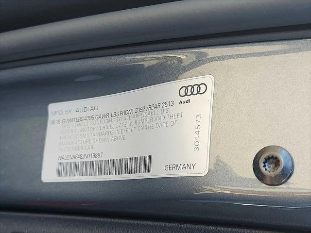 2018 Audi A4 2.0T Premium