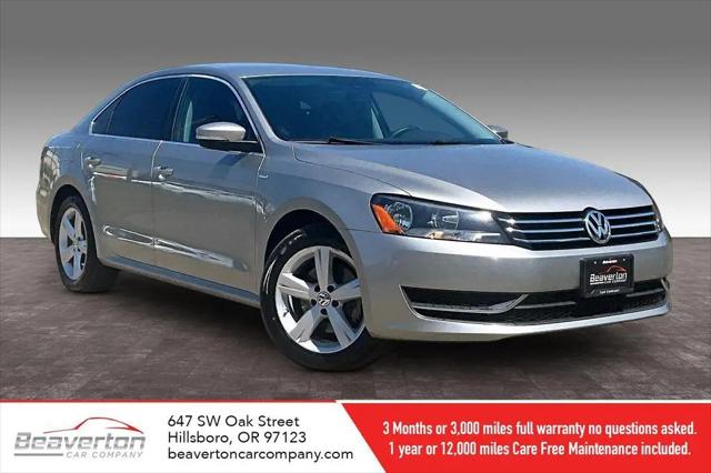 2014 Volkswagen Passat 1.8T Wolfsburg Edition for sale in Beaverton, OR