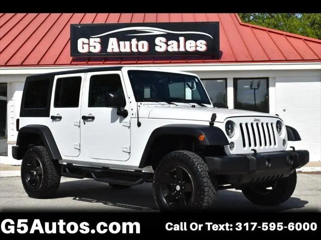 2017 Jeep Wrangler Unlimited Sport for sale in Fishers, IN