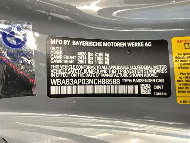 2022 BMW M4 M440i
