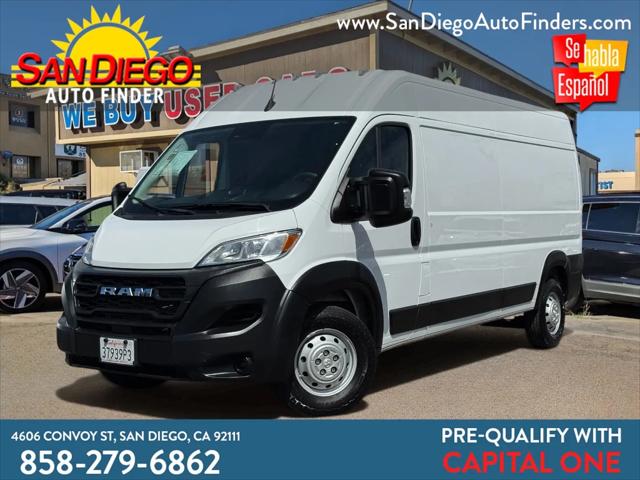 2023 Ram ProMaster 2500 Cargo Van High Roof 159" WB for sale in San Diego, CA
