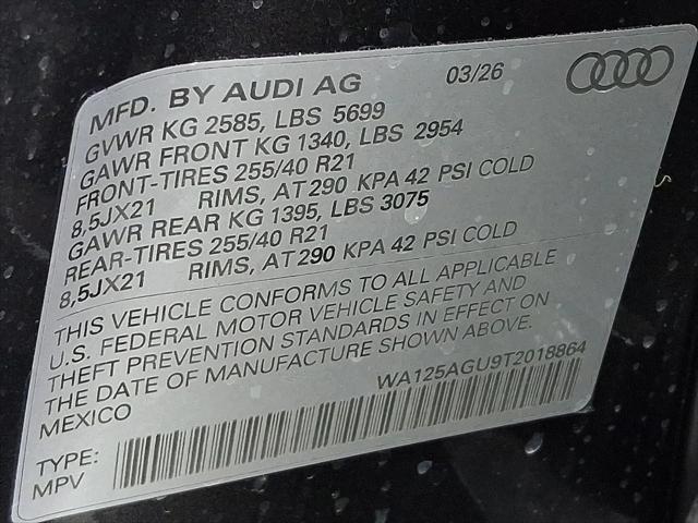 2026 Audi SQ5 Premium Plus TFSI quattro S tronic