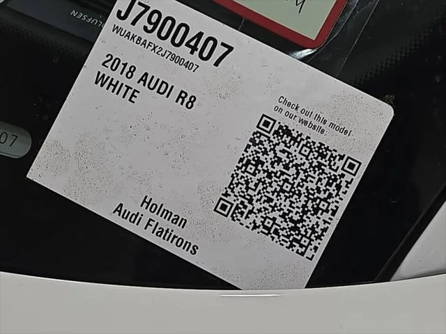 2018 Audi R8 5.2 V10 plus
