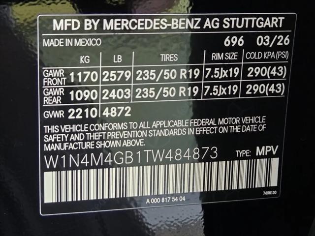 2026 Mercedes-Benz GLB GLB 250