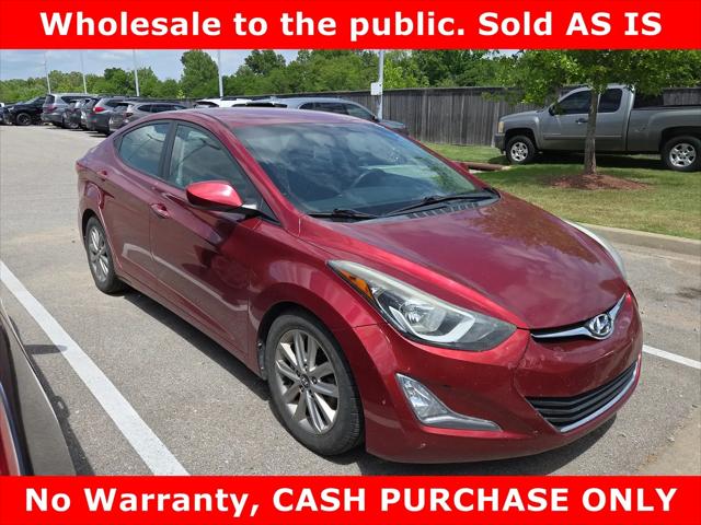 2015 Hyundai Elantra SE for sale in Memphis, TN
