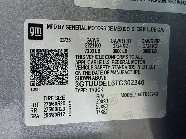 2026 GMC Sierra 1500 Crew Cab, Standard Bed, SLT, 4WD