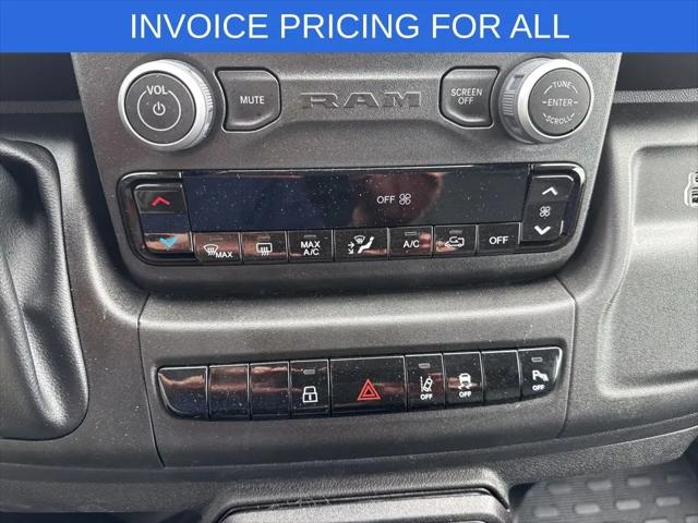 2026 Ram ProMaster Cargo Van Tradesman Low Roof 118" WB w/Pass Seat