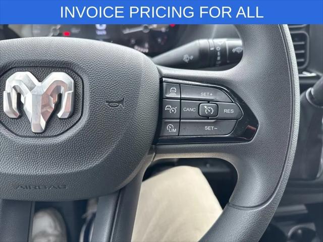 2026 Ram ProMaster Cargo Van Tradesman Low Roof 118" WB w/Pass Seat