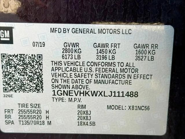 2020 Chevrolet Traverse AWD LT Leather