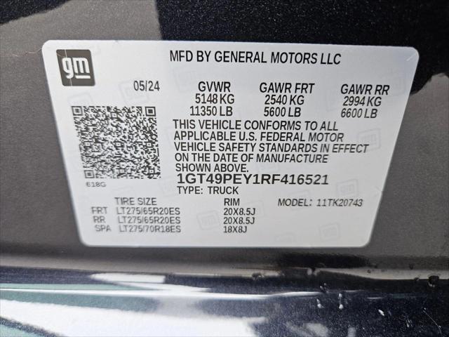 2024 GMC Sierra 2500HD 4WD Crew Cab Standard Bed AT4