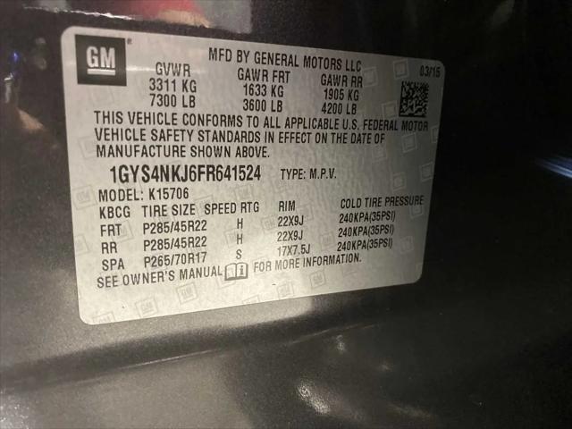 2015 Cadillac Escalade Premium