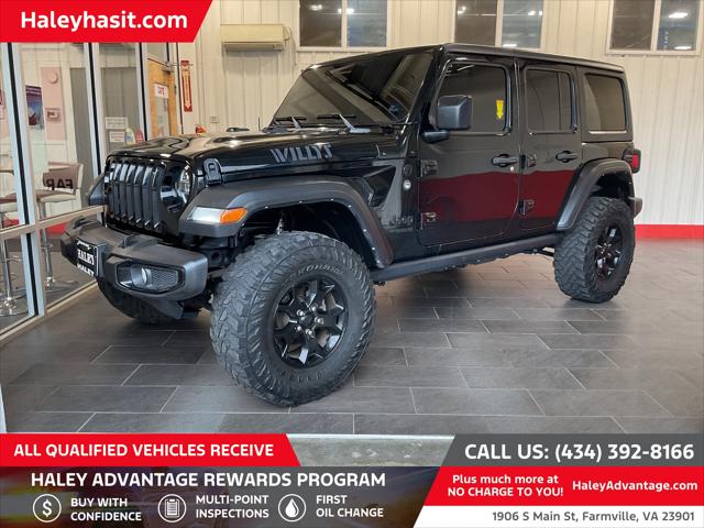 2022 Jeep Wrangler Unlimited Willys 4x4 2022 Jeep Wrangler Unlimited Willys 4x4