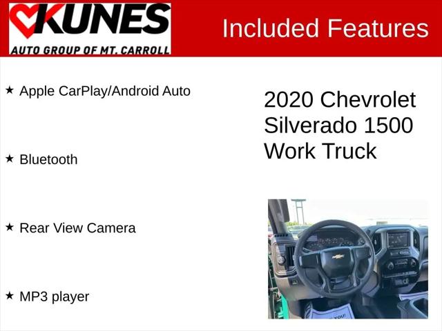 2020 Chevrolet Silverado 1500 2WD Double Cab Standard Bed WT