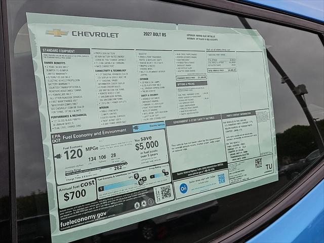 2027 Chevrolet Bolt RS FWD