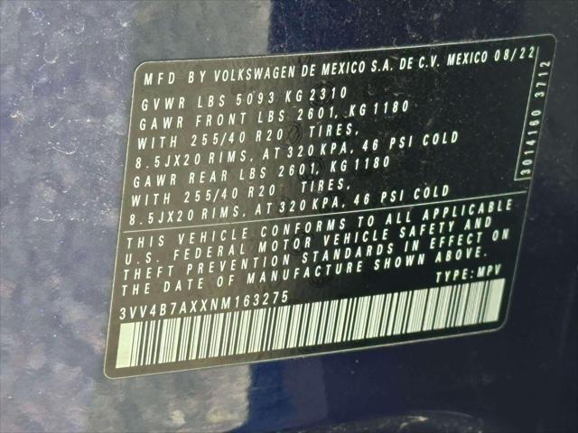 2022 Volkswagen Tiguan 2.0T SEL R-Line