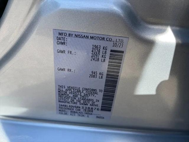 2024 Nissan Altima SV FWD