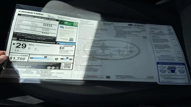 2026 Subaru Crosstrek Premium