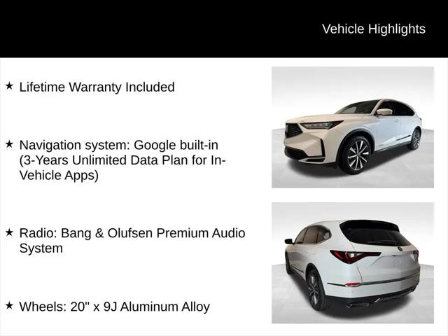 2026 Acura MDX Technology Package