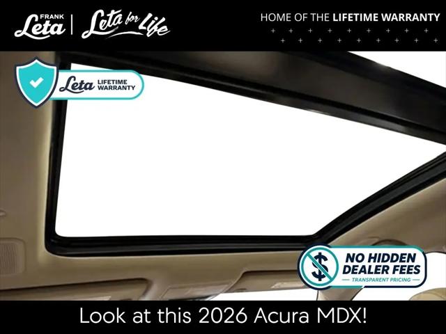 2026 Acura MDX Technology Package
