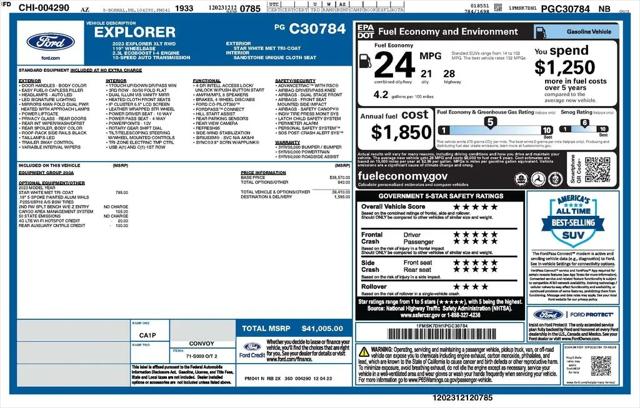 2023 Ford Explorer XLT