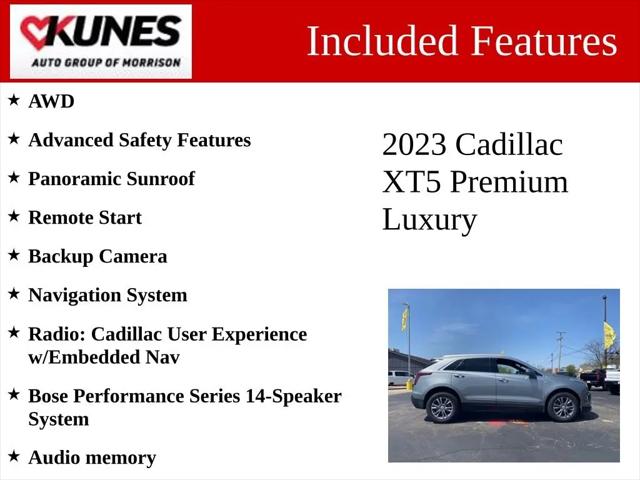 2023 Cadillac XT5 AWD Premium Luxury