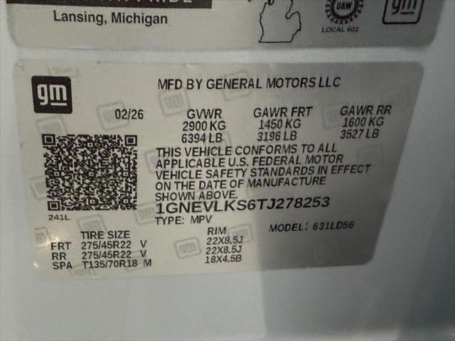 2026 Chevrolet Traverse AWD RS