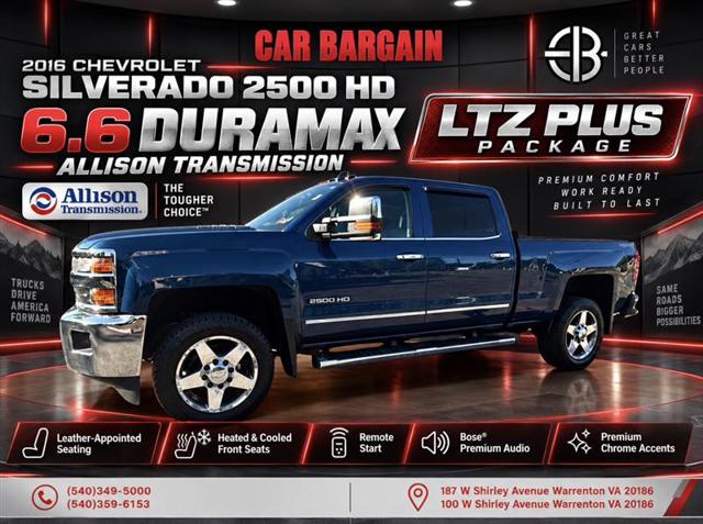 2016 Chevrolet Silverado 2500HD LTZ for sale in Warrington, VA