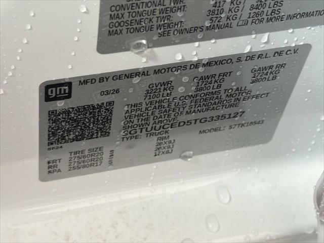 2026 GMC Sierra 1500 Crew Cab, Short Bed, Elevation, 4WD