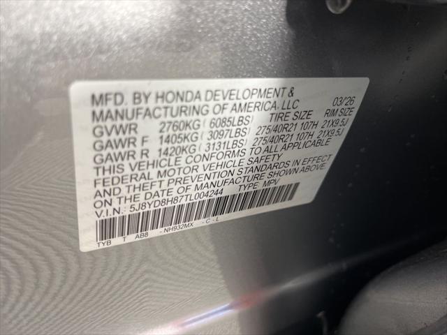 2026 Acura MDX Type S Advance Package
