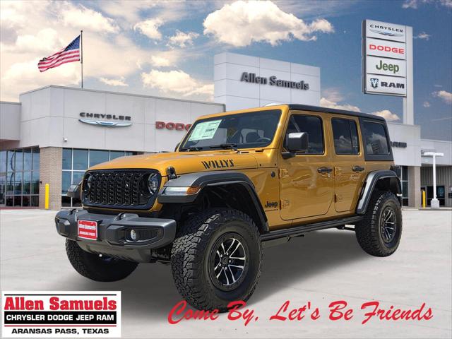 2026 Jeep Wrangler 4-Door Willys 4x4 for sale in Aransas Pass, TX