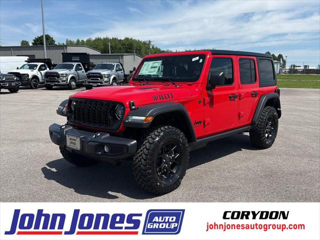2026 Jeep Wrangler WRANGLER 4-DOOR WILLYS 2026 Jeep Wrangler WRANGLER 4-DOOR WILLYS
