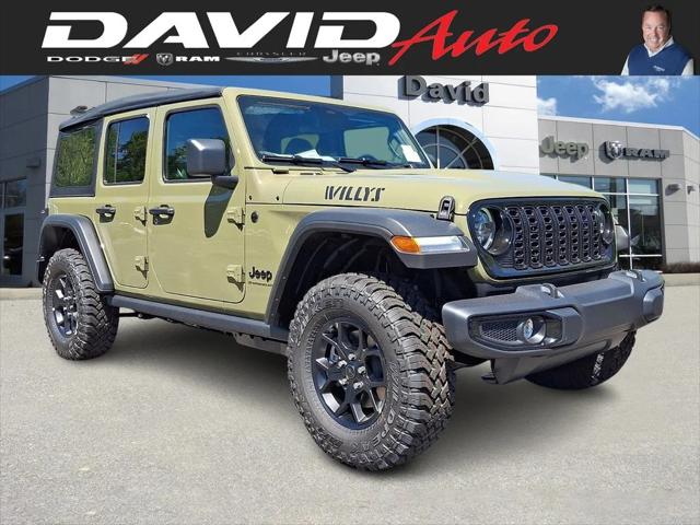 2026 Jeep Wrangler WRANGLER 4-DOOR WILLYS 2026 Jeep Wrangler WRANGLER 4-DOOR WILLYS