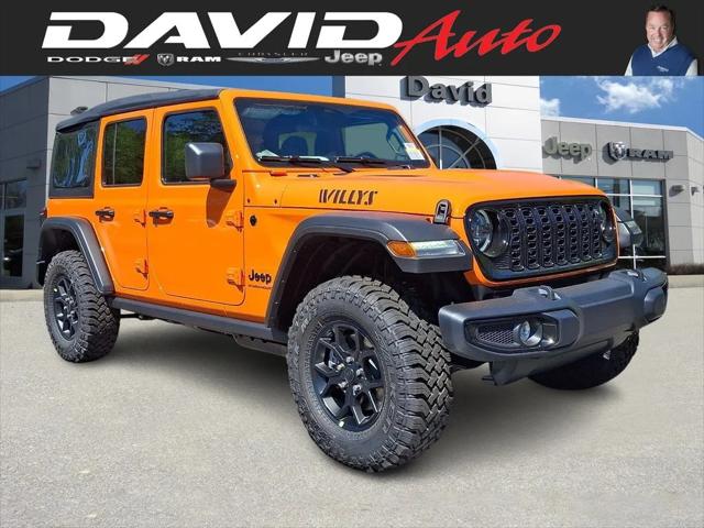 2026 Jeep Wrangler WRANGLER 4-DOOR WILLYS 2026 Jeep Wrangler WRANGLER 4-DOOR WILLYS