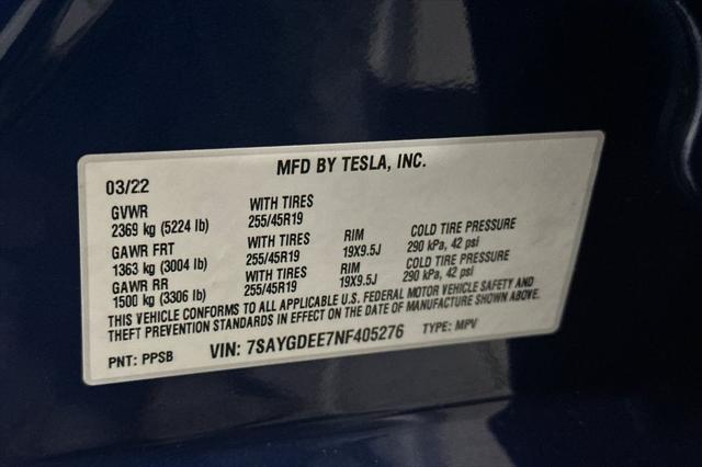 2022 Tesla Model Y Long Range Dual Motor All-Wheel Drive
