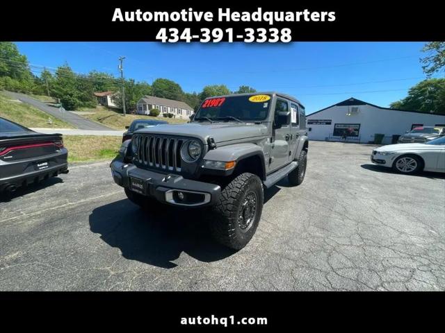 2018 Jeep Wrangler Unlimited Sahara 4x4 for sale in Farmville, VA