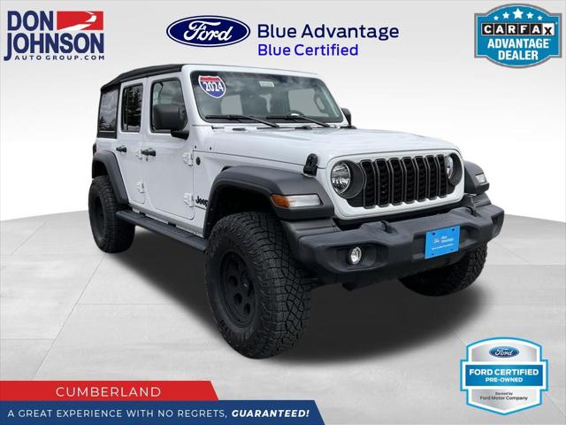 2024 Jeep Wrangler 4-Door Sport 4x4 for sale in Rice Lake, WI