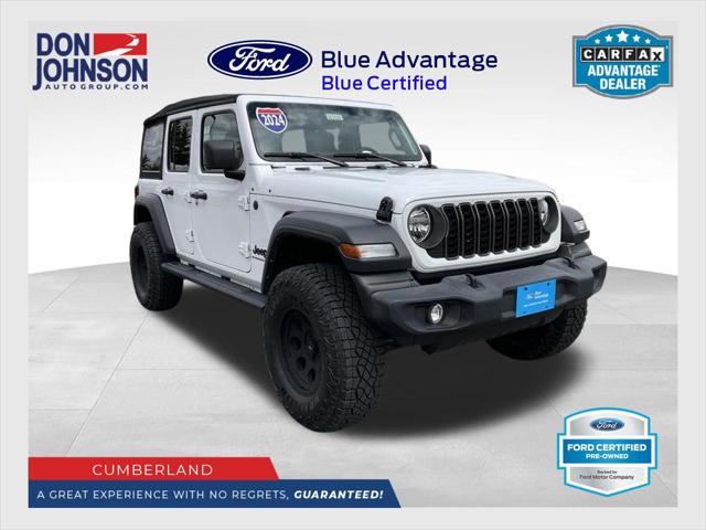 2024 Jeep Wrangler 4-Door Sport 4x4 for sale in Rice Lake, WI