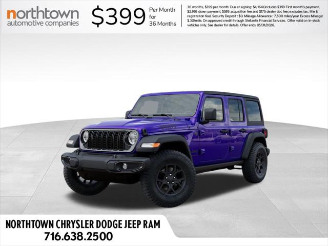 2026 Jeep Wrangler WRANGLER 4-DOOR WILLYS 2026 Jeep Wrangler WRANGLER 4-DOOR WILLYS